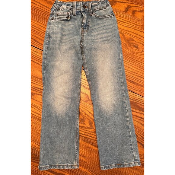 cat & jack bootcut stretch boy jeans size 7 - Picture 1 of 4